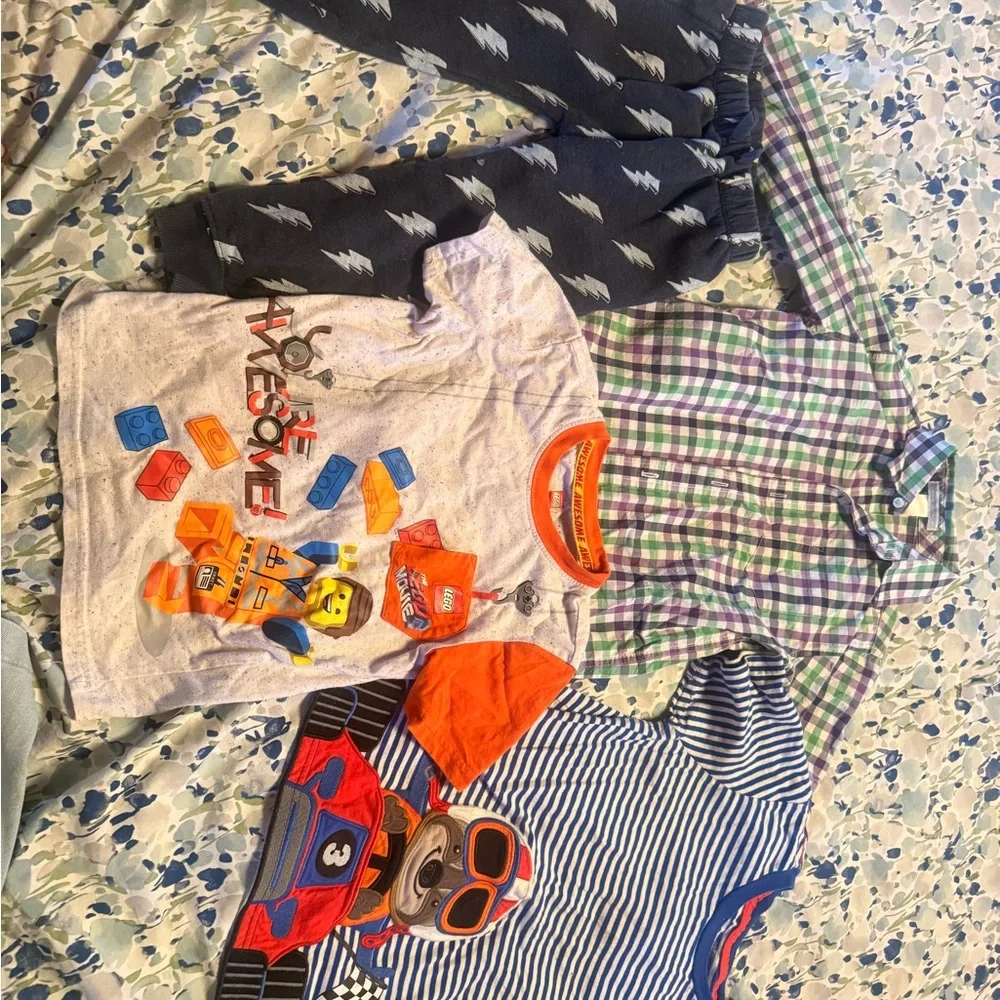 Boys Spring Shirt Lot Janie and Jack, Gymboree, Monica and Andy, Lego…